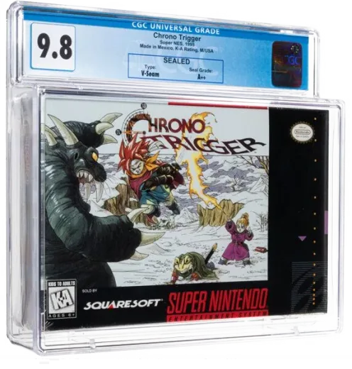 Chrono Trigger, graded CGC 9.8