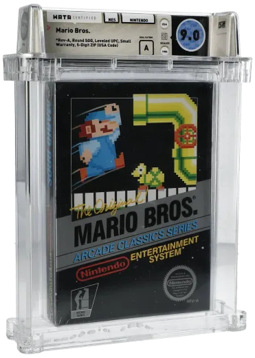 Mario Bros., 5-screw, graded WATA 9